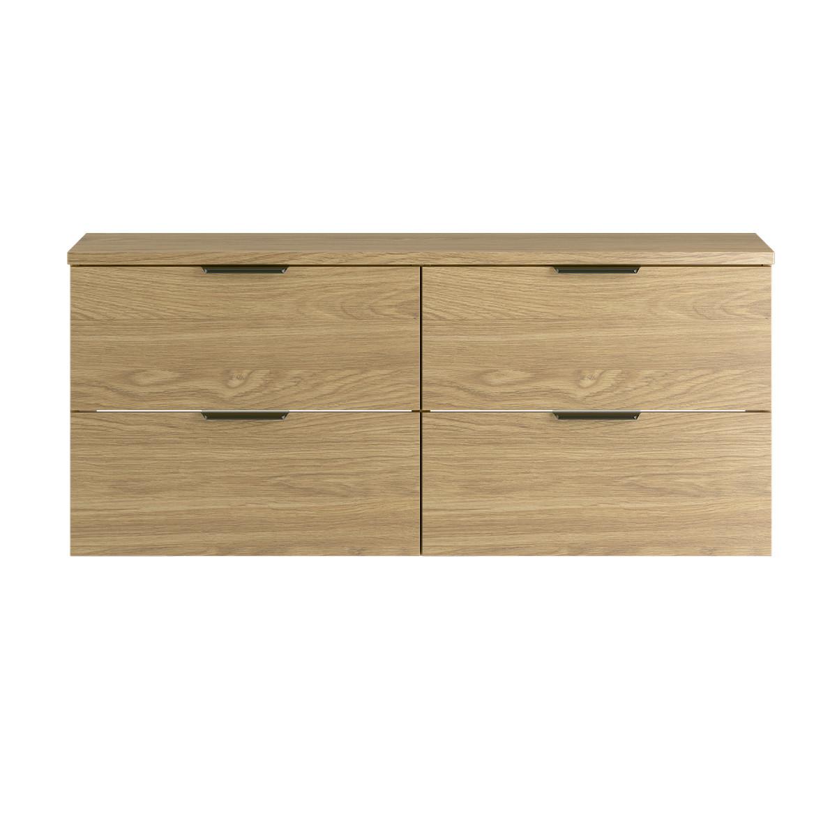 WASCHTISCHUNTERSCHRANK 120.6cm Astrid Holz - Braun, Holzwerkstoff (120.6/52.2/46.5cm) - Petits-meubles