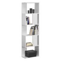 BÜCHERREGAL Aneby - Weiß, Holzwerkstoff (45/159/23.5cm) - [en.casa]