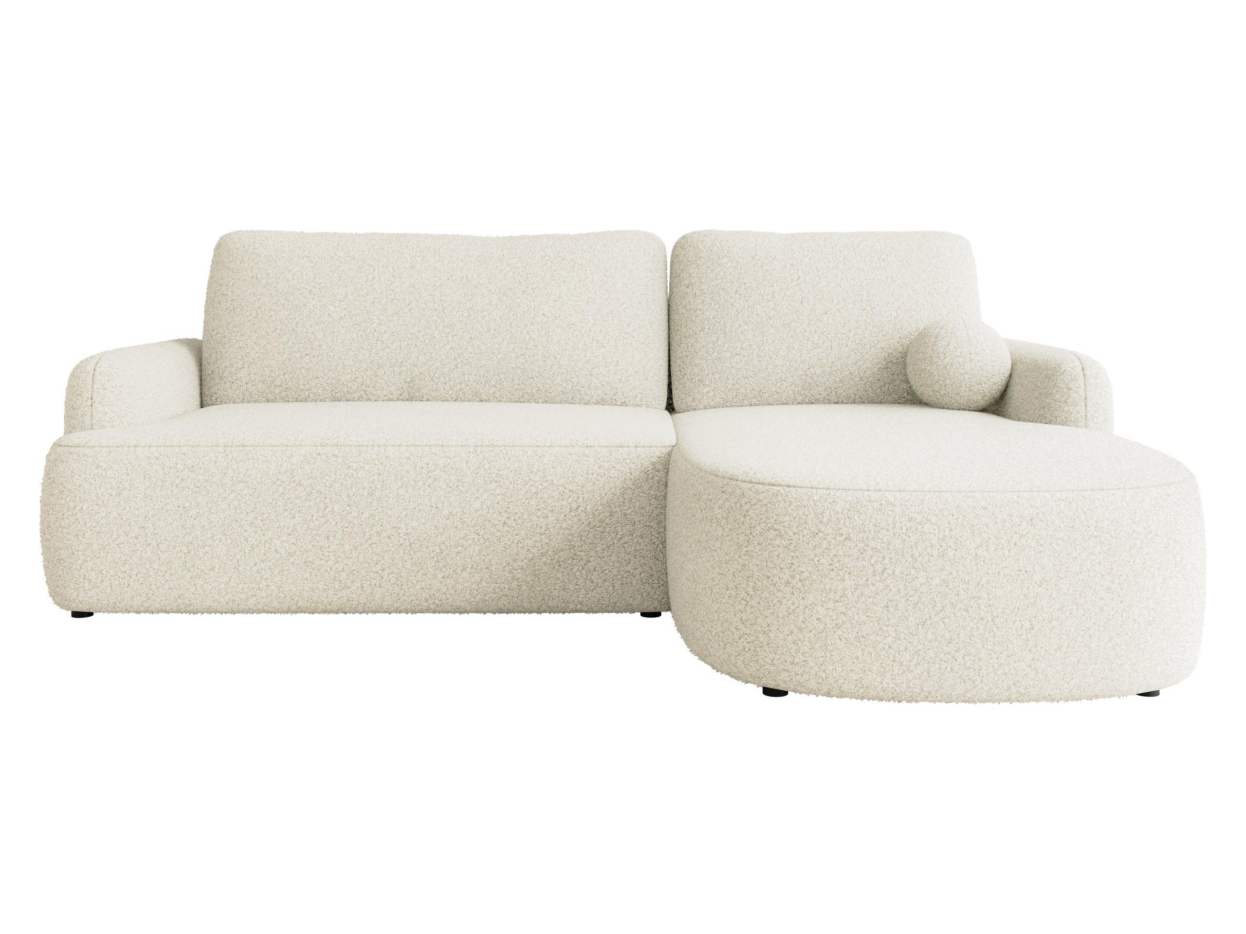 ECKSOFA Loridu, Seite: Rechts - Schwarz/Naturfarben, Holz/Kunststoff (250/174cm) - MIRJAN24
