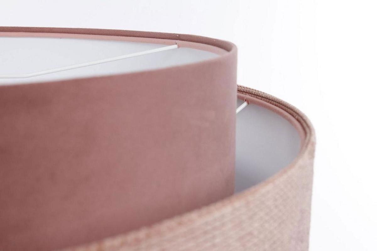 HÄNGELEUCHTE Rosa 60/25 cm - Pink, Kunststoff (60/1/25cm) - ONZENO