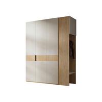 GARDEROBE-SET Soreno II - Eichefarben/Beige, Holzwerkstoff/Kunststoff (193/237/60cm) - MIRJAN24