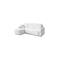 ECKSOFA PALOMA L 235/155/85 cm Coral 70 - Creme, Textil (235/155cm) - Lookway