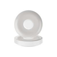 KOMBIUNTERTASSEN Liberty Pure Colors New Grey ø 16 cm 6er Set - Grau, Keramik (16.1cm) - Seltmann Weiden