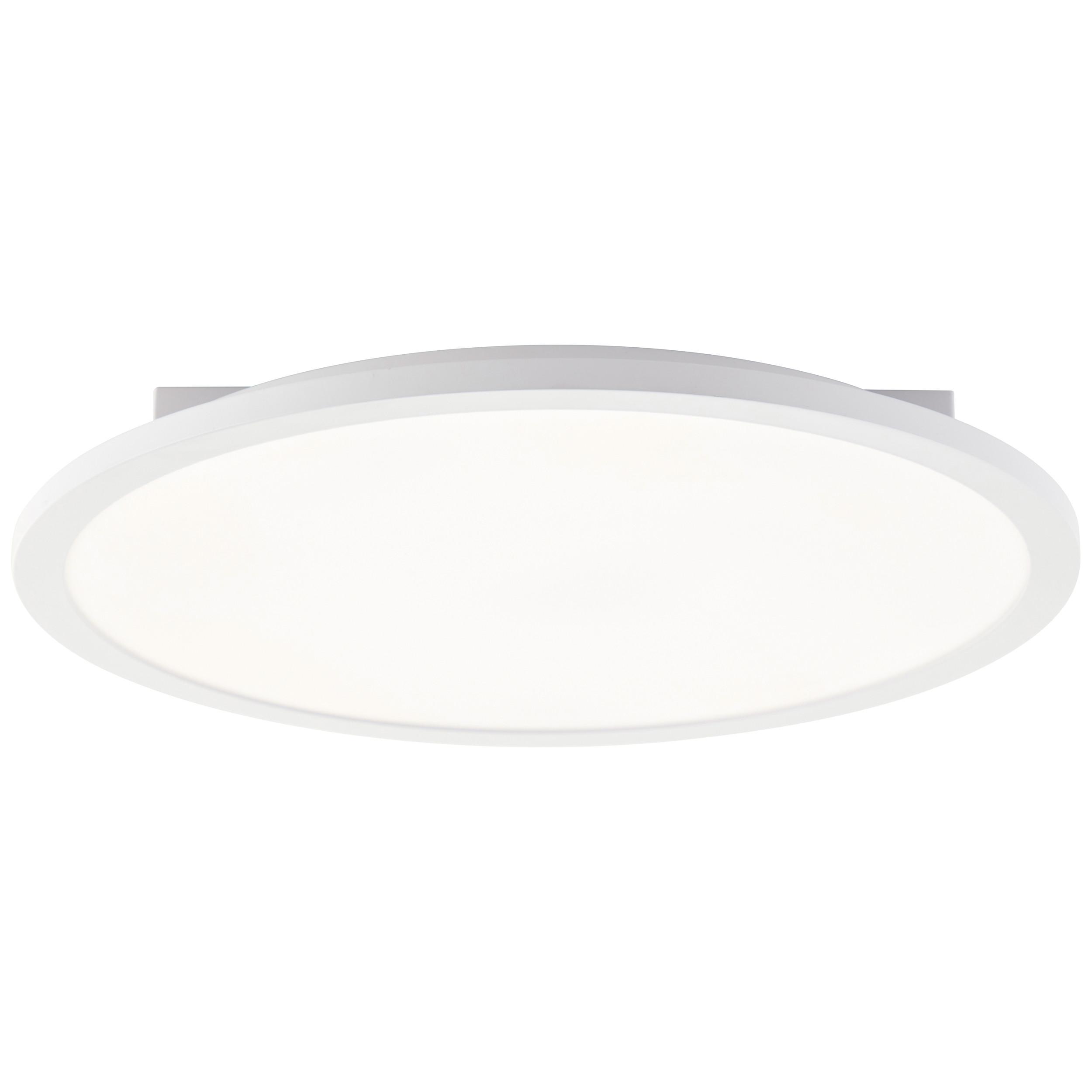 DECKENAUFBAU-PANEEL Briston G80714/05 - Weiß, Metall (42/42/5.7cm) - Brilliant