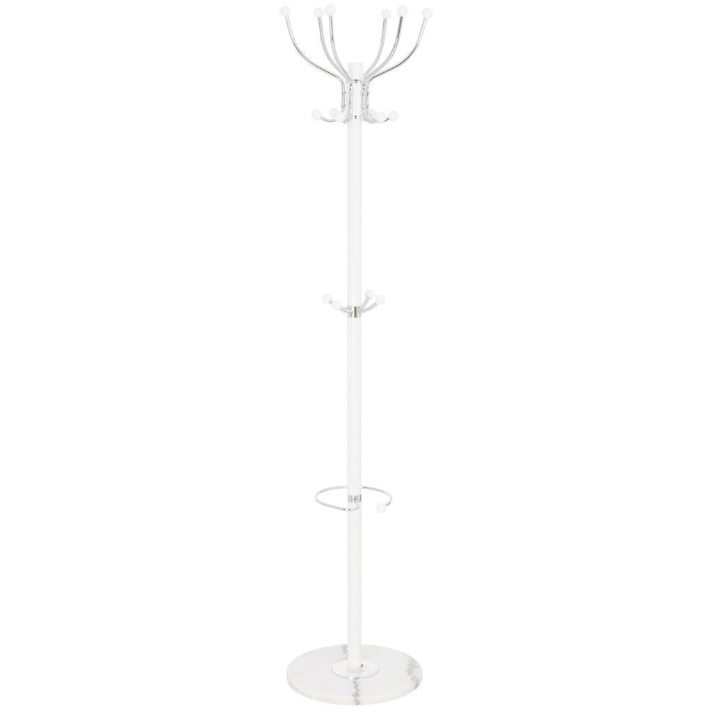 GARDEROBE aus metall 36x178cm - Weiß, Metall (36/178/36cm) - Wanderlust
