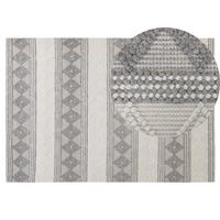 KURZFLOR-TEPPICH Bozova 200/140 cm - Beige, Textil (140/200cm) - Beliani