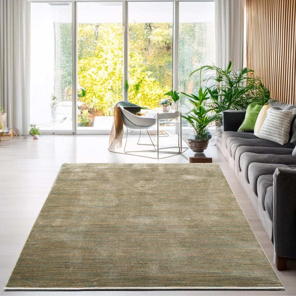 FLACHWEBETEPPICH Corduletta 180x280 cm - Grün, Textil (180/280cm) - Gino Falcone