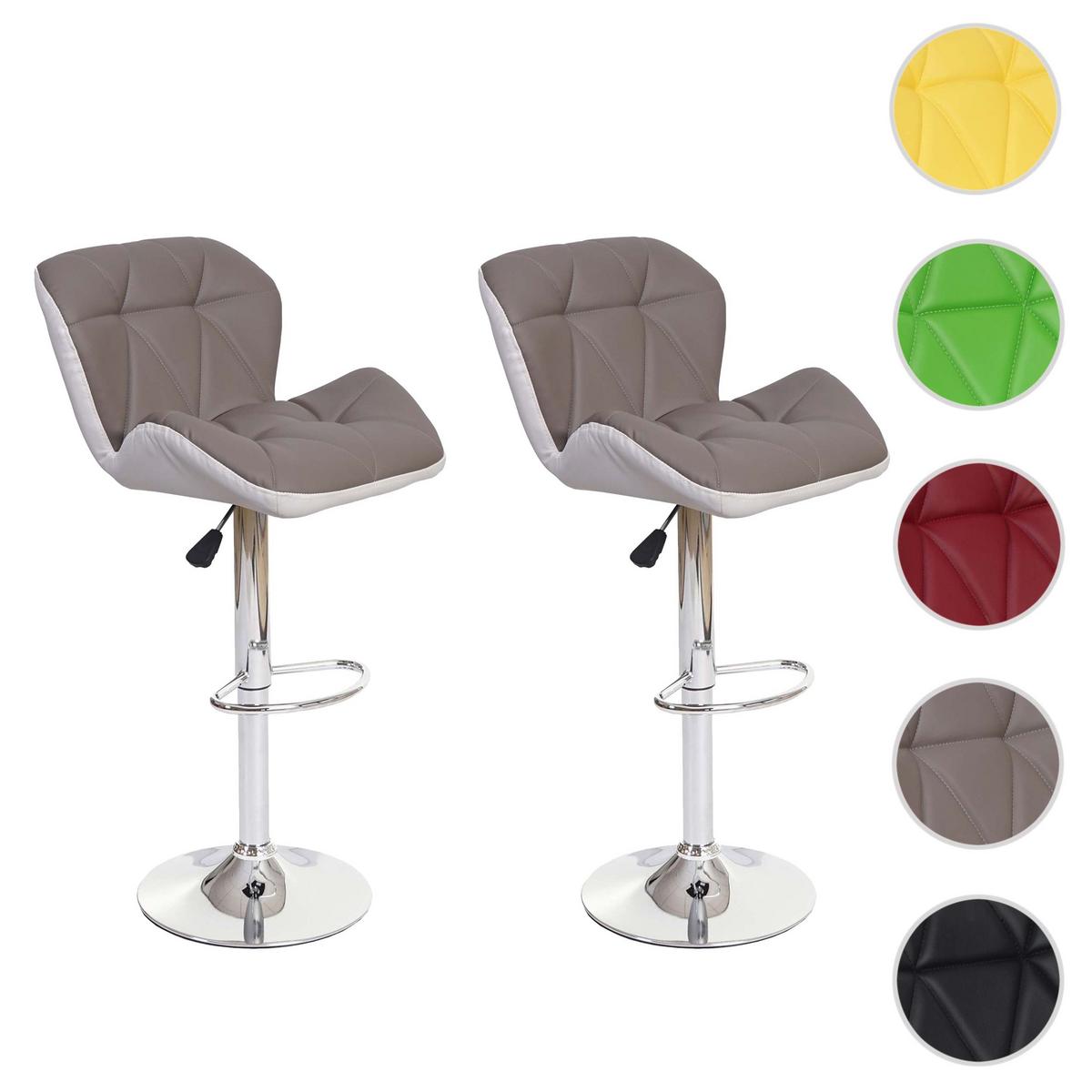 BARHOCKER taupe 2er-Set - Taupe, Textil (44/106/49cm) - MCW