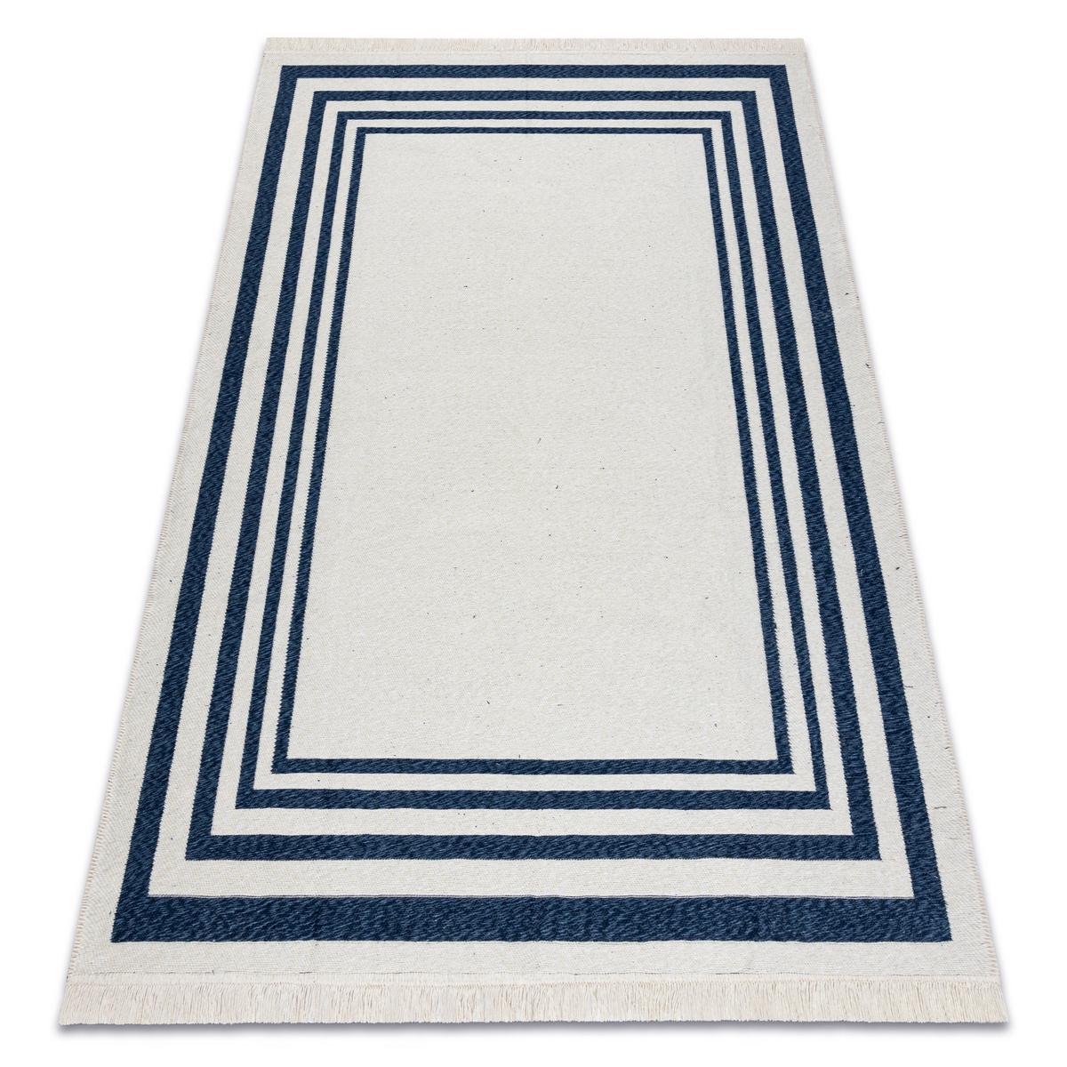TEPPICH TWIN 100/200 cm - Blau, Textil (100/200cm) - rugsX