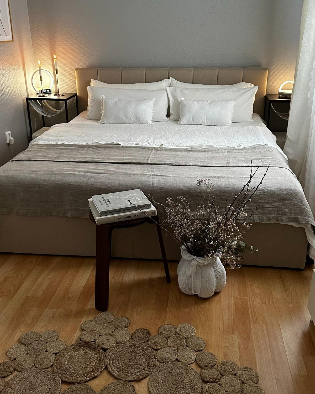 POLSTERBETT 140/200cm Beige Dreux - Beige, Textil (140/200cm) - Beliani