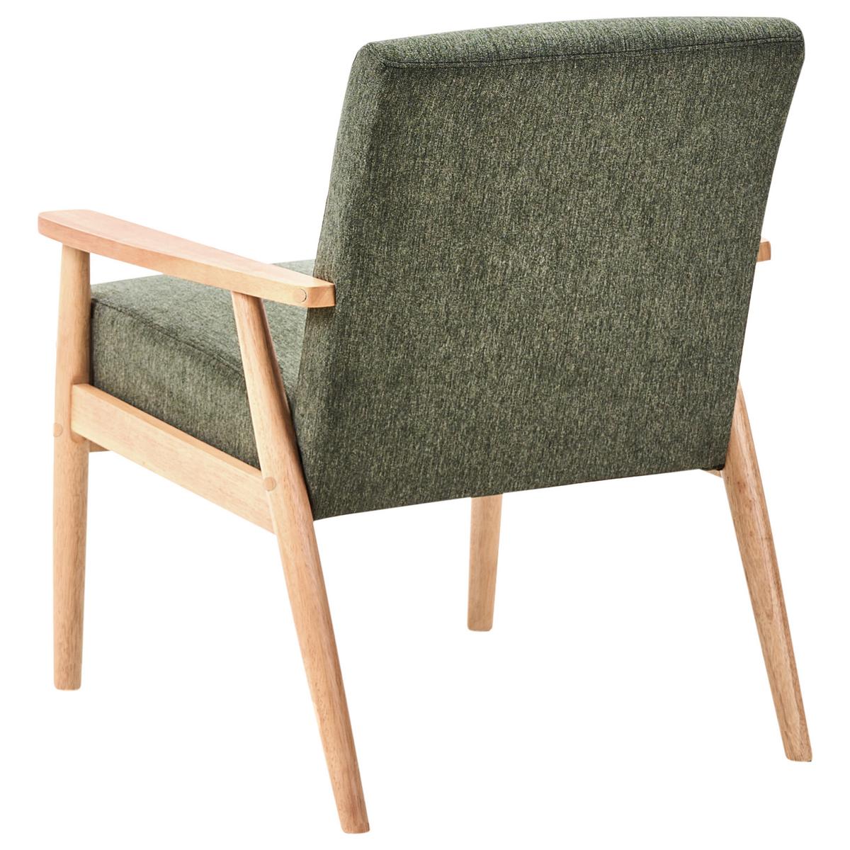 SOFA-SET 6-Sitzer Stoff Hellbraun/Grün Esrum - Hellbraun/Braun, Textil (151/79/72cm) - Beliani