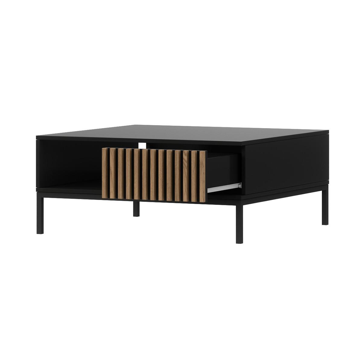 COUCHTISCH Melchior Schwarz - Schwarz, Holzwerkstoff (40/150/40cm) - Petits-meubles