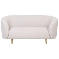 2-SITZER-SOFA Polsterbezug Beige Loen - Beige, Textil (155/79/70cm) - Beliani