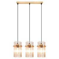 PENDELLEUCHTE Joseph 48/5/150 cm - Goldfarben, Glas (48/5/150cm) - ZMH