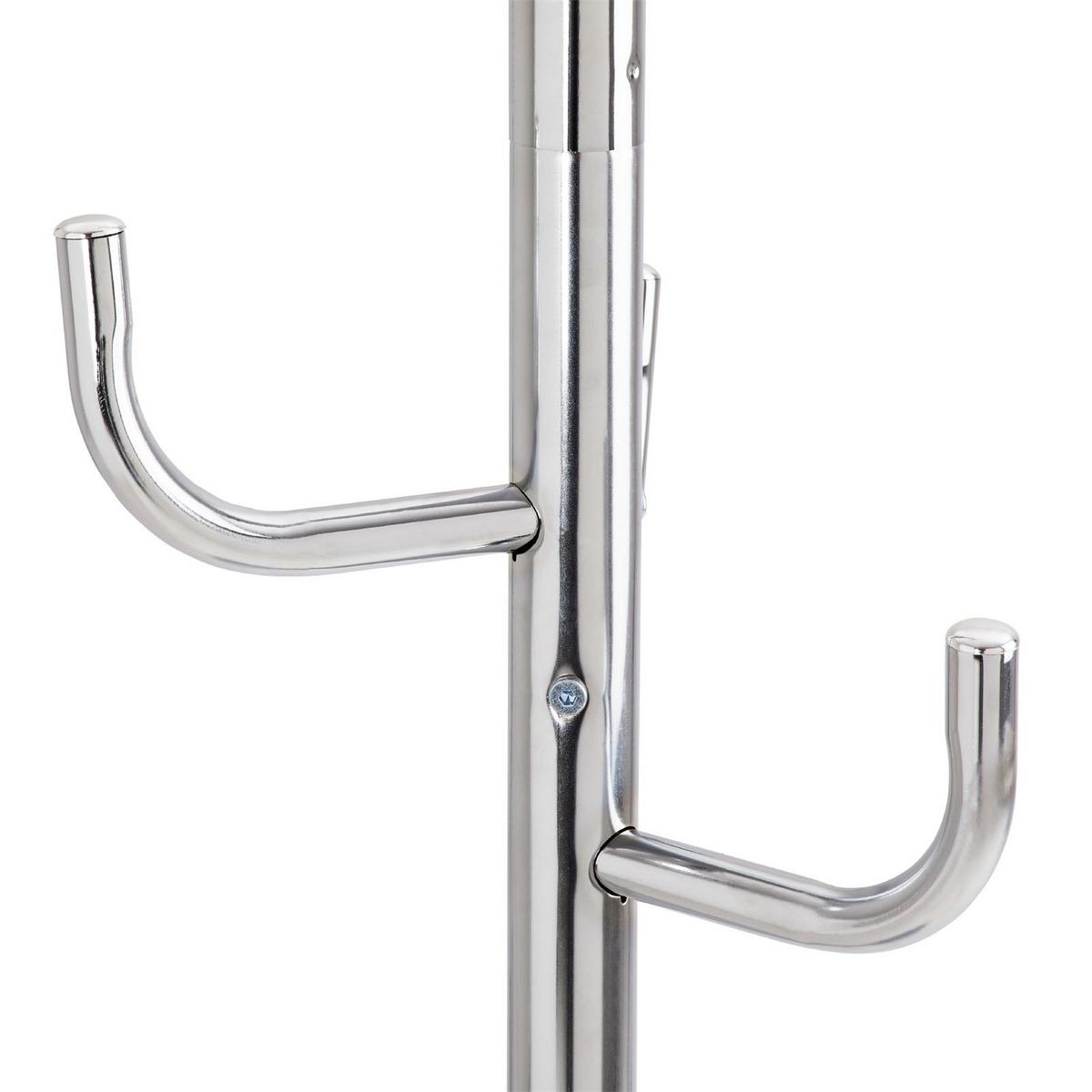 KLEIDERSTÄNDER MILA chrom - Chromfarben, Metall (30/174/30cm) - IDIMEX