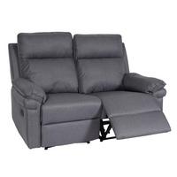 2ER-KINOSESSEL Grau - Grau, Textil (150/106/164cm) - MCW