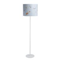 STEHLAMPE Bunt 40/30 cm - Multicolor/Weiß, Kunststoff (30/3.8/30cm) - ONZENO
