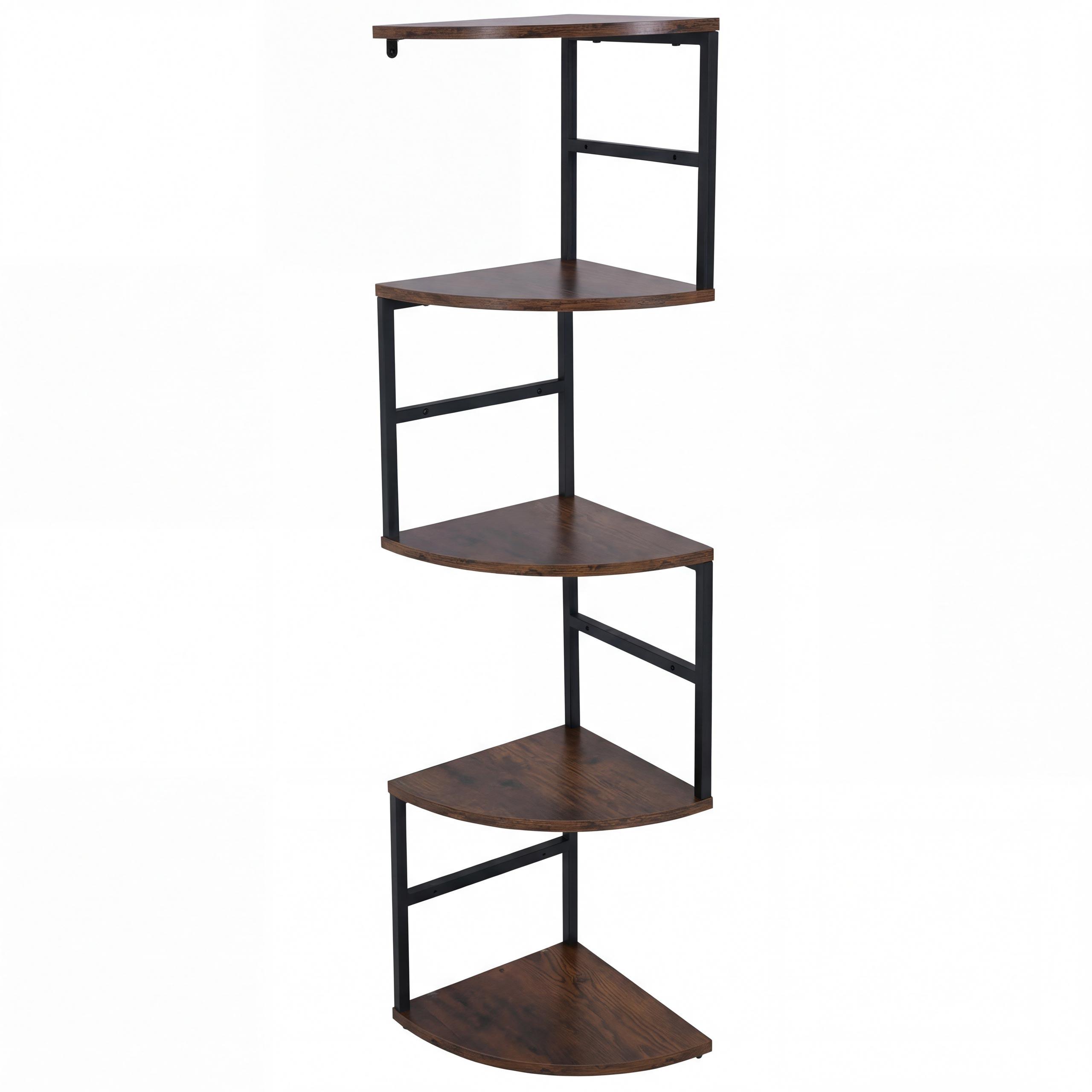 ECKREGAL Dunkelbraun - Dunkelbraun, Metall (30/128/30cm) - MCW