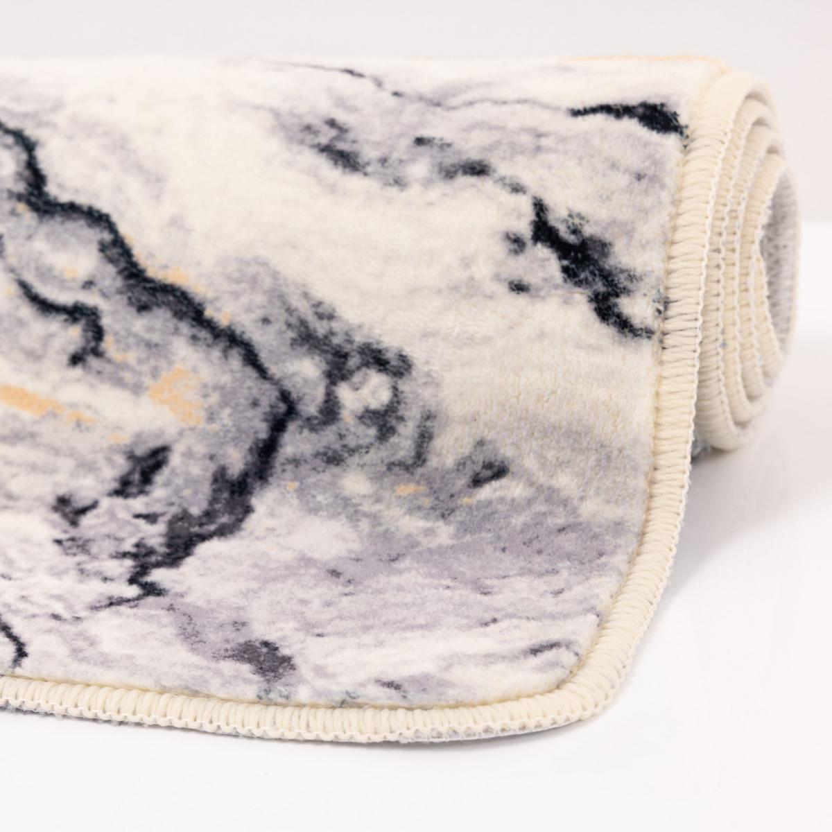 BADTEPPICH Aquata 50x60 cm - Creme, Textil (50/60cm) - Gino Falcone