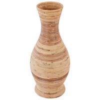 DEKOVASE Rattan natürlich Trinisa - Naturfarben, Naturmaterialien (70cm) - Beliani