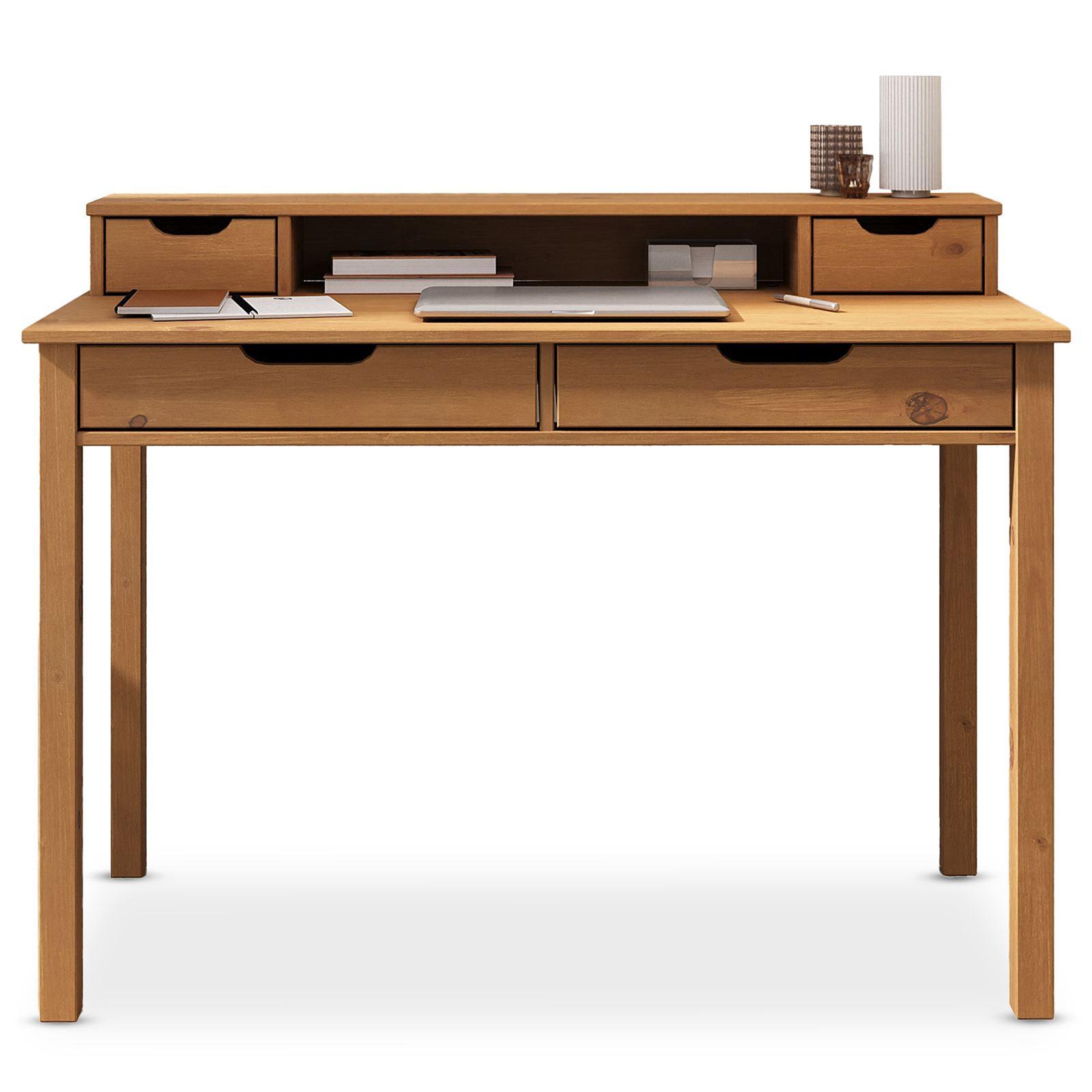 SCHREIBTISCH RAUL Eiche - Eichefarben, Holz (54/114/87cm) - IDIMEX