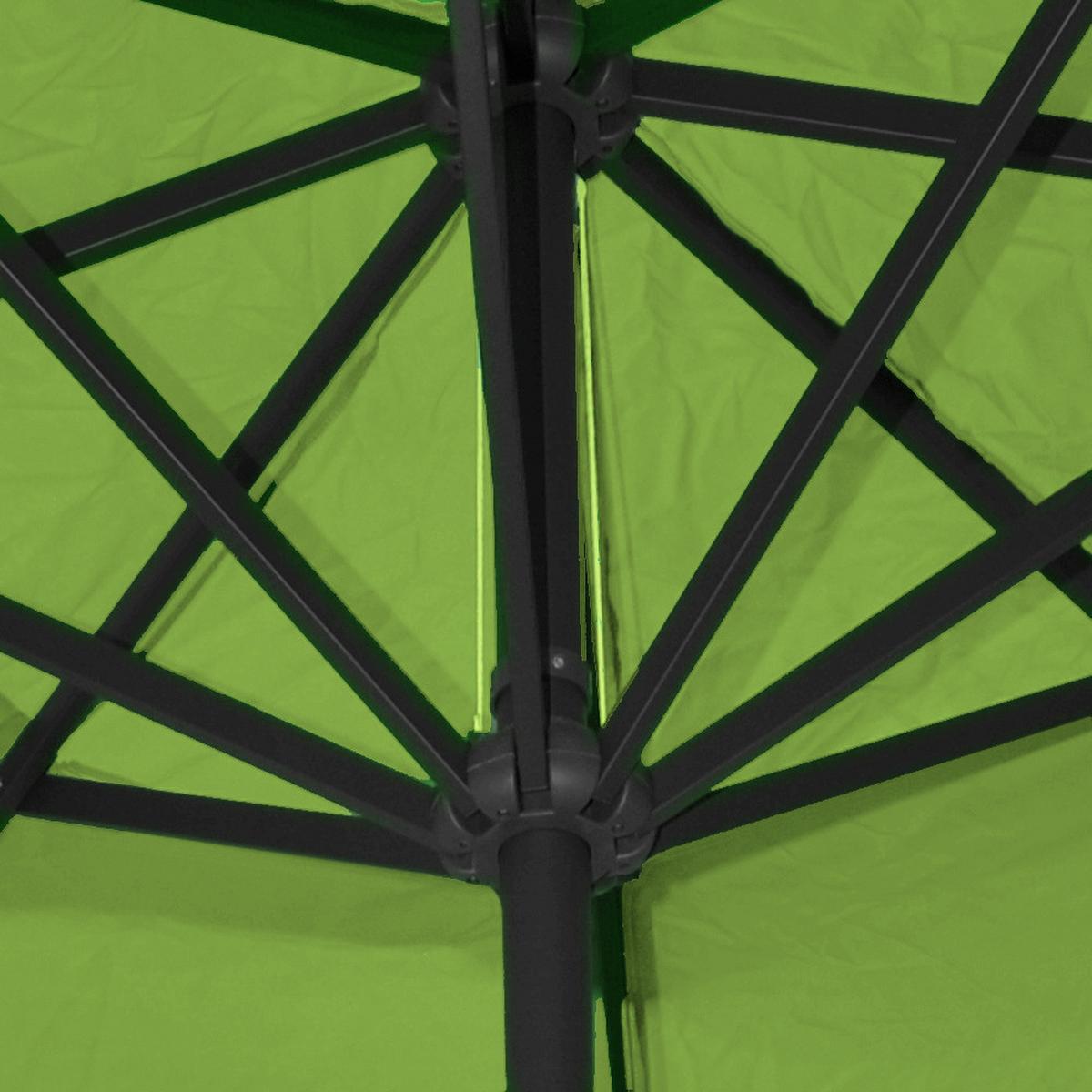 SONNENSCHIRM PRO Grün - Grün, Textil (500/500cm) - MCW