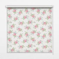 INNENROLLO - Fensterrollo - Rollo - 100x140 cm - Rosen - Pink, Kunststoff (100/140/0.5cm) - TULUP