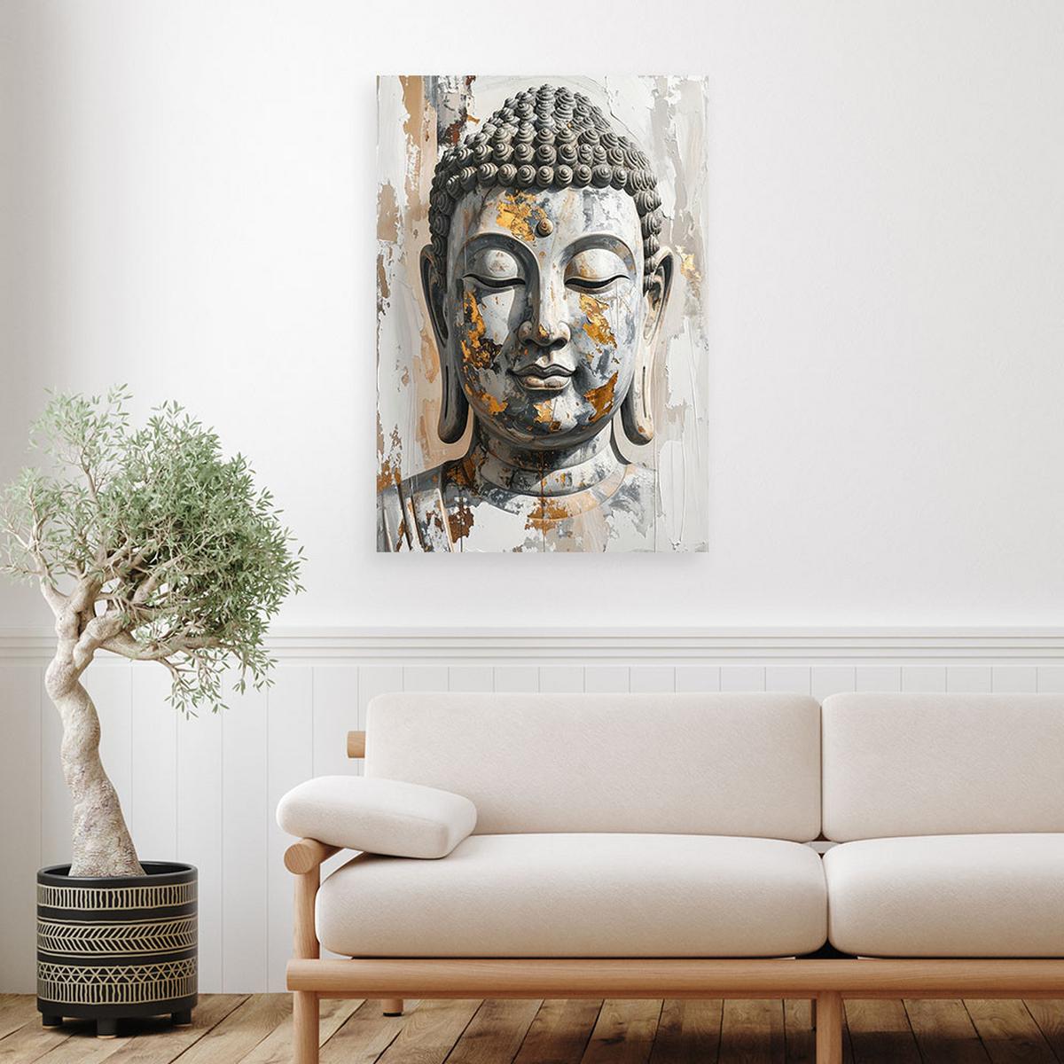 LEINWANDBILD Zen und Orientalisch 20x30cm - Beige, Textil (20/30cm) - Feeby