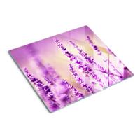 GLASPLATTE 60x52 cm Lavendel - Lila, Glas (60/0.4/52cm) - TULUP