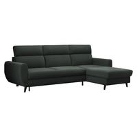 ECKSOFA Torro Mini, Seite: Rechts - Grau, Holz/Textil (258/168cm) - MIRJAN24