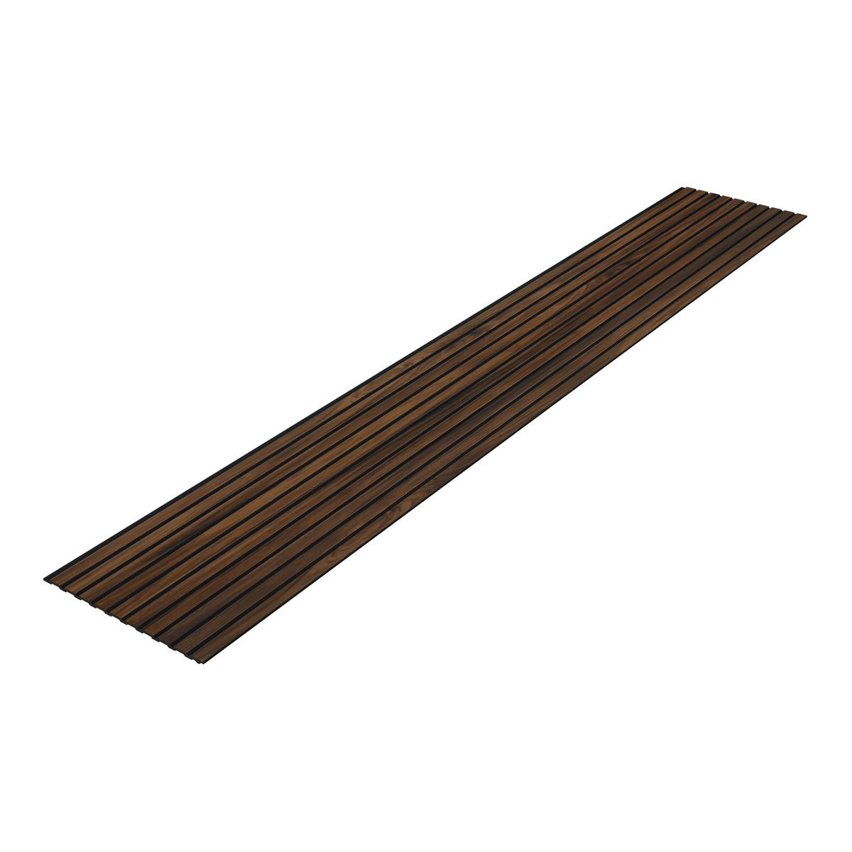 WANDPANEEL-SET Boxtel 18-TLG. - Walnussfarben, Kunststoff (0.7/31.5/195cm) - NEU.HOLZ