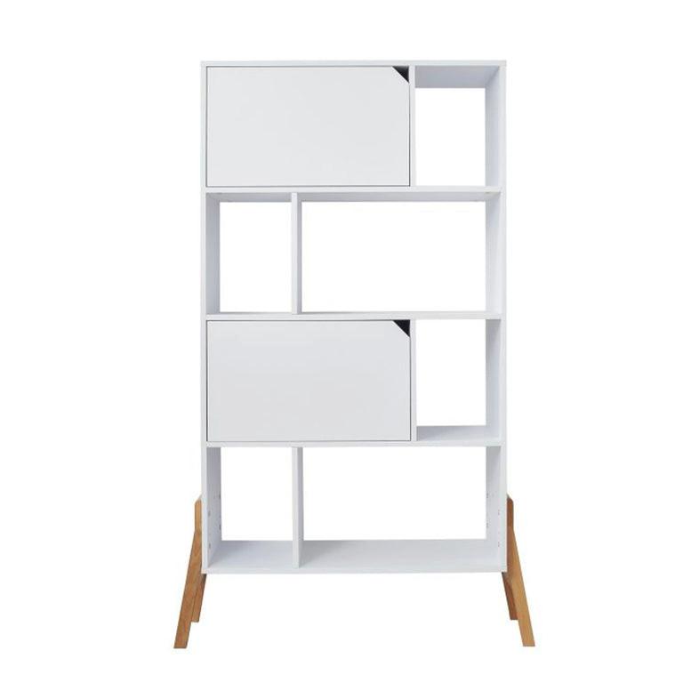 BÜCHERREGAL Weiß - Weiß, Holzwerkstoff (103/163/39cm) - Petits-meubles