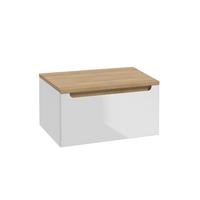 WASCHTISCHUNTERSCHRANK 60cm Livia Weiß - Weiß, Holzwerkstoff (60/32.5/46cm) - Petits-meubles