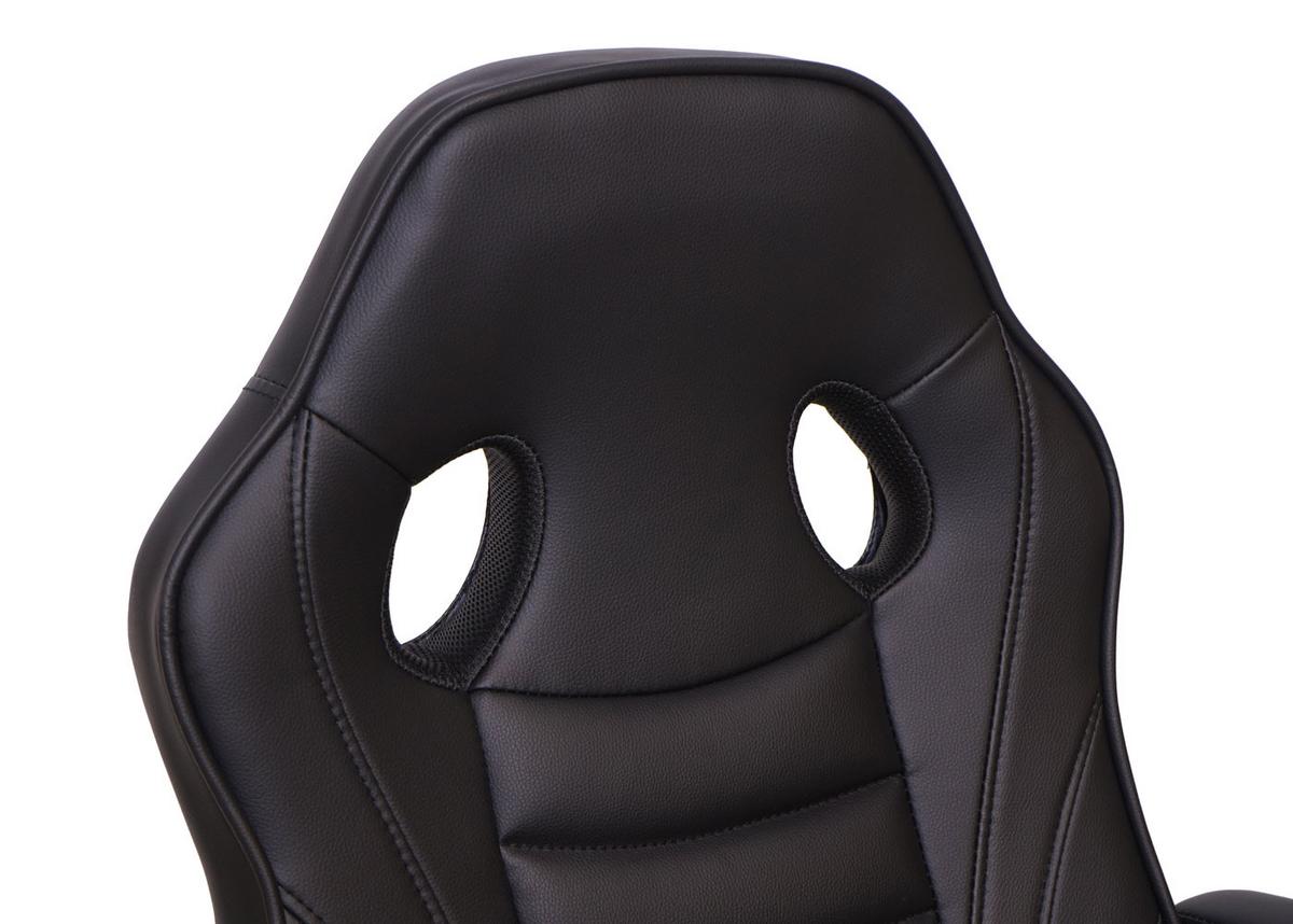 BÜROSTUHL Schwarz - Schwarz, Textil (63/119/64cm) - MCW