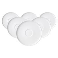 TEEUNTERTASSEN Skagen weiß ø 14 cm 6er Set - Weiß, Keramik (14cm) - Ritzenhoff Breker