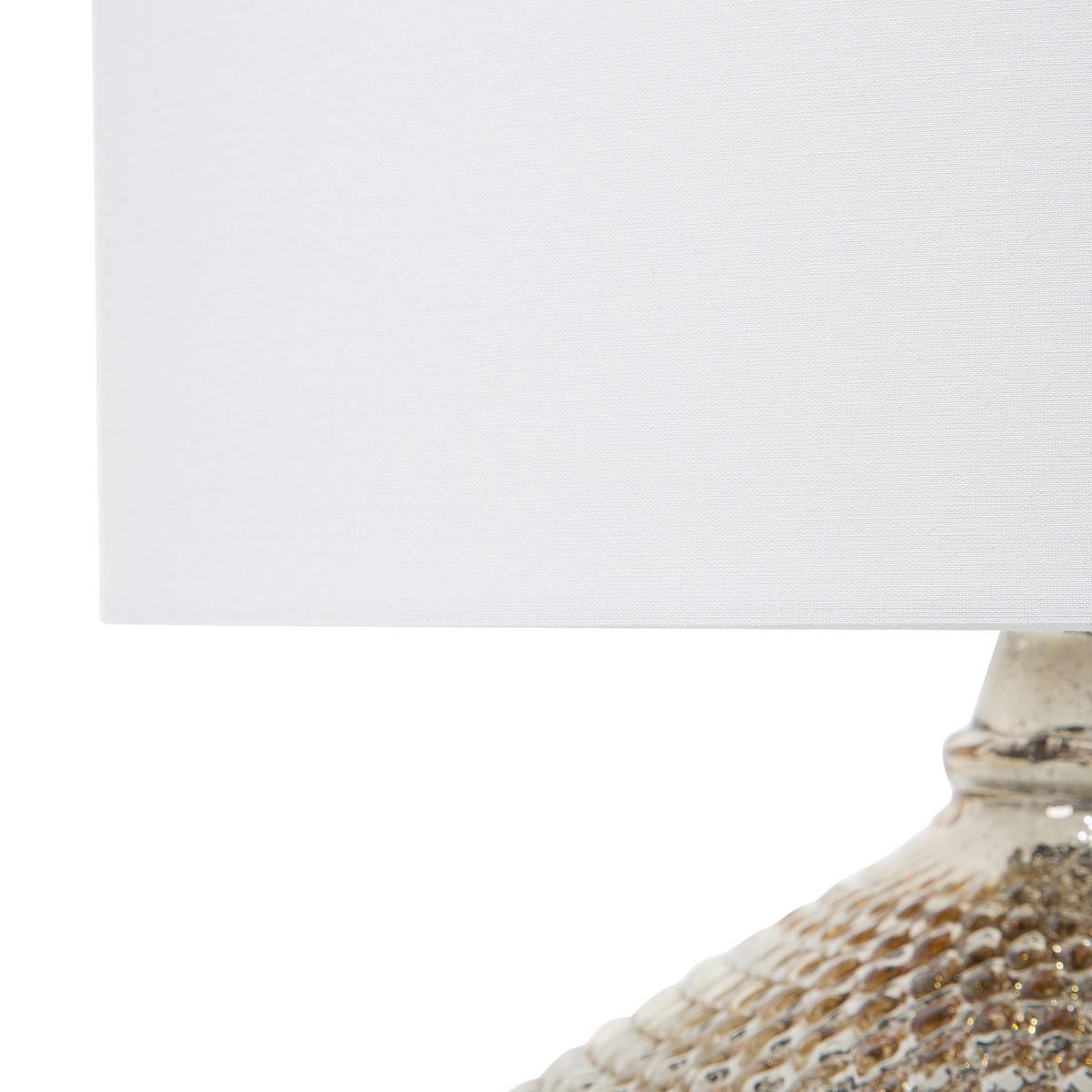TISCHLAMPE Madon 32/32/45 cm - Goldfarben, Glas (32/32/45cm) - Beliani