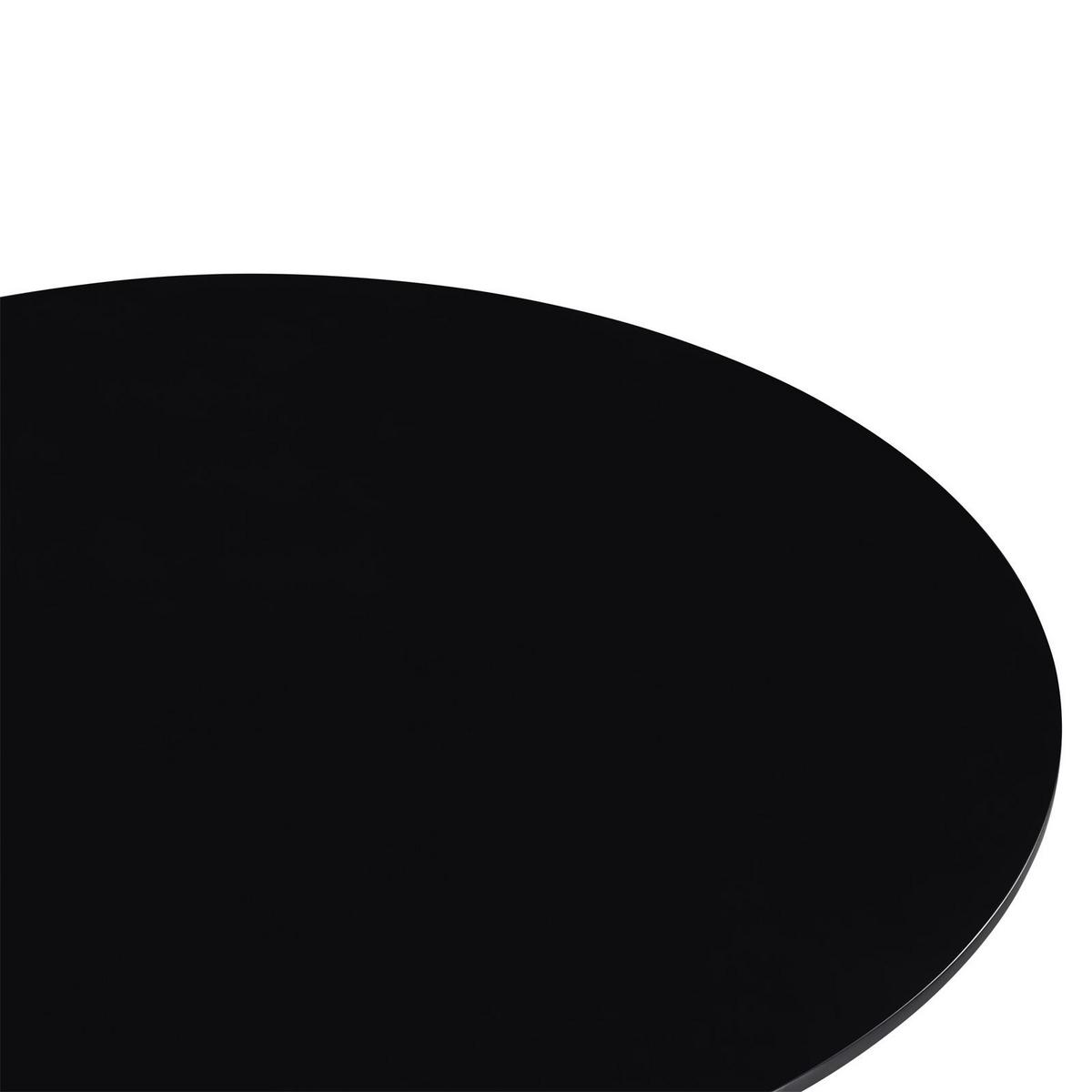 ESSGRUPPE LOIRE/VERDE 5er Set schwarz - Schwarz, Holzwerkstoff - IDIMEX