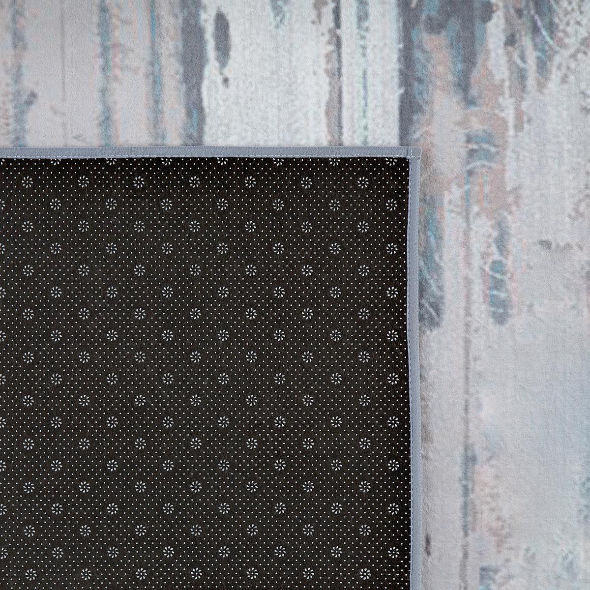 KURZFLOR-TEPPICH Dallica 150/80 cm - Grau, Kunststoff (80/150cm) - Beliani