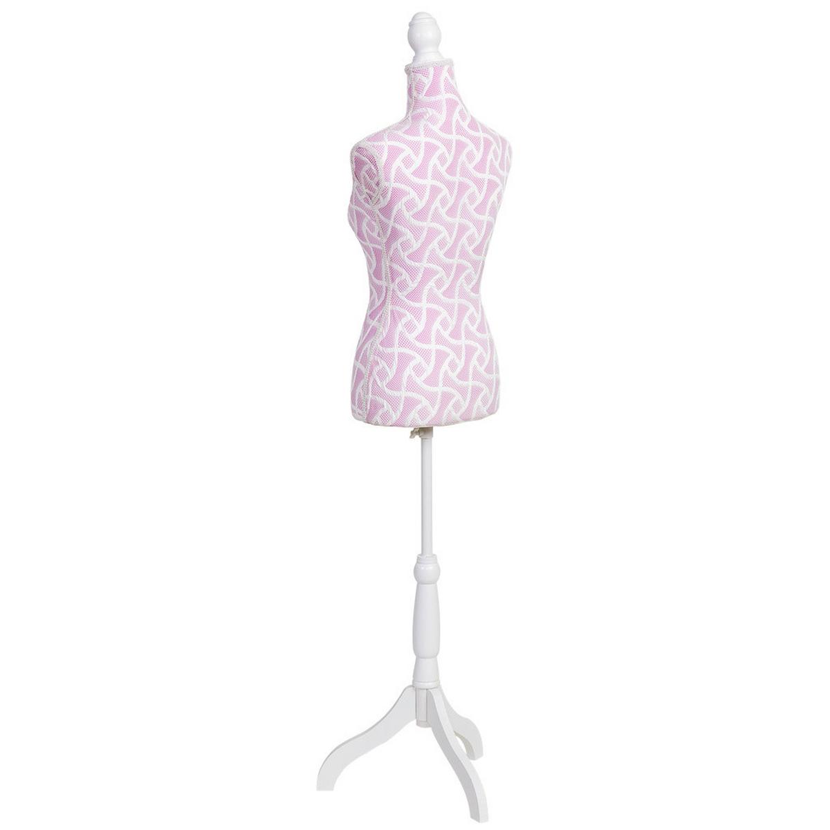 VITRINEPUPPE 24x38x168cm - Rosa, Holz (24/168/37cm) - Wanderlust