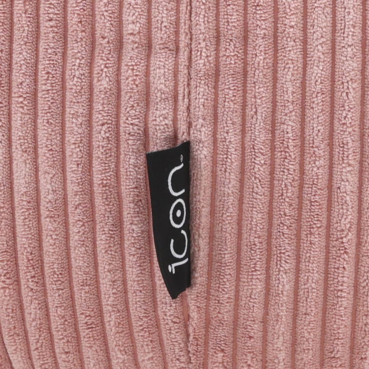 SITZSACK Klassisch Sessel aus Cord 2-tlg. - Pink, Textil (85/50/85cm) - icon