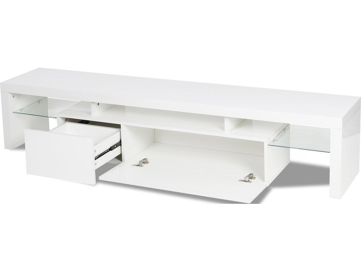 TV-MÖBEL tina weiss - Weiß, Holz (34/38/188cm) - Habitat Garten