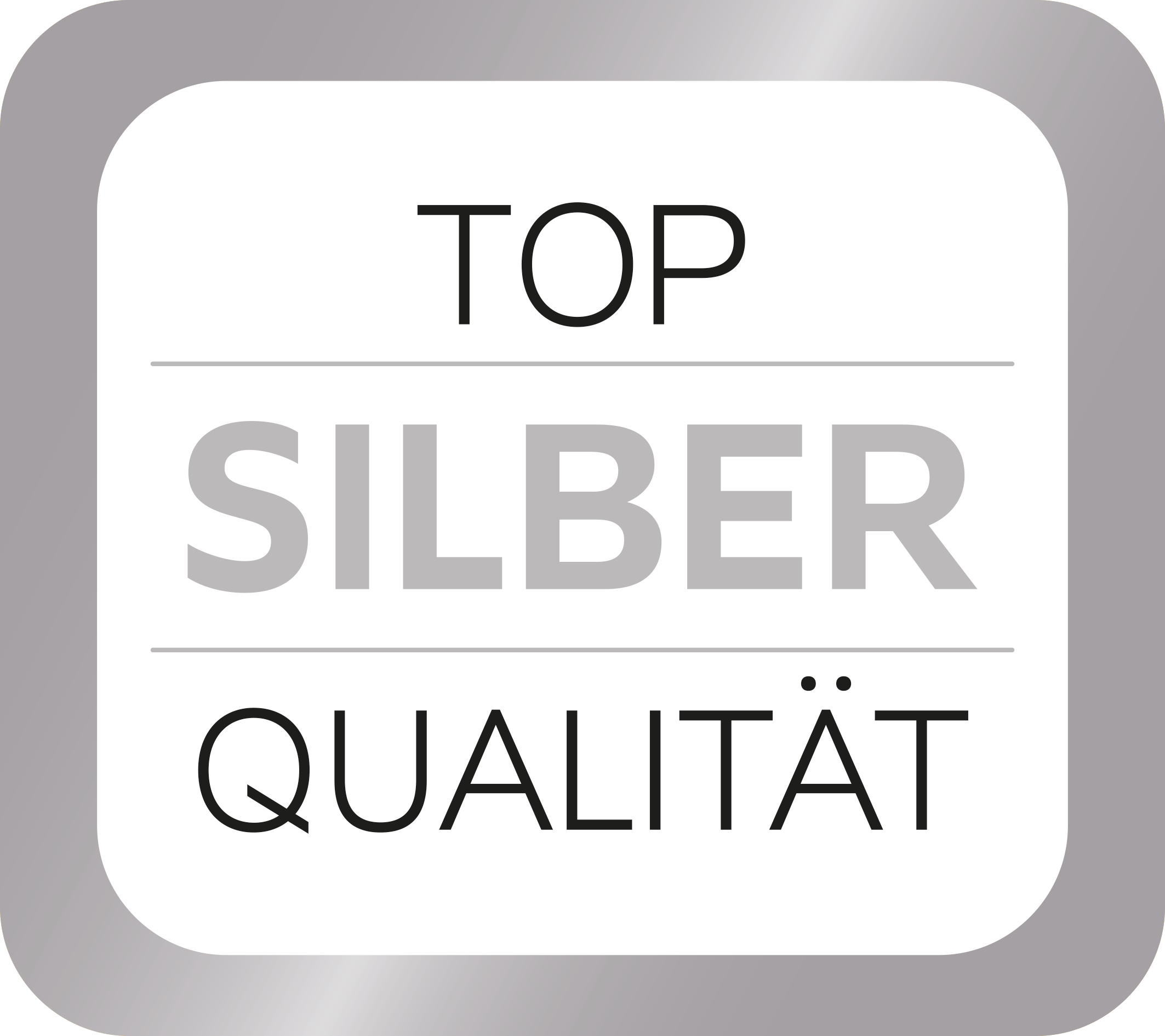 Top Silber Qualität