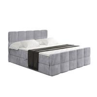 BOXBETT mit Matratze und Lattenrost - LIRO-Z - 140x200 - Grau Monolith - Grau, Holzwerkstoff (140/200cm) - ALTDECOR