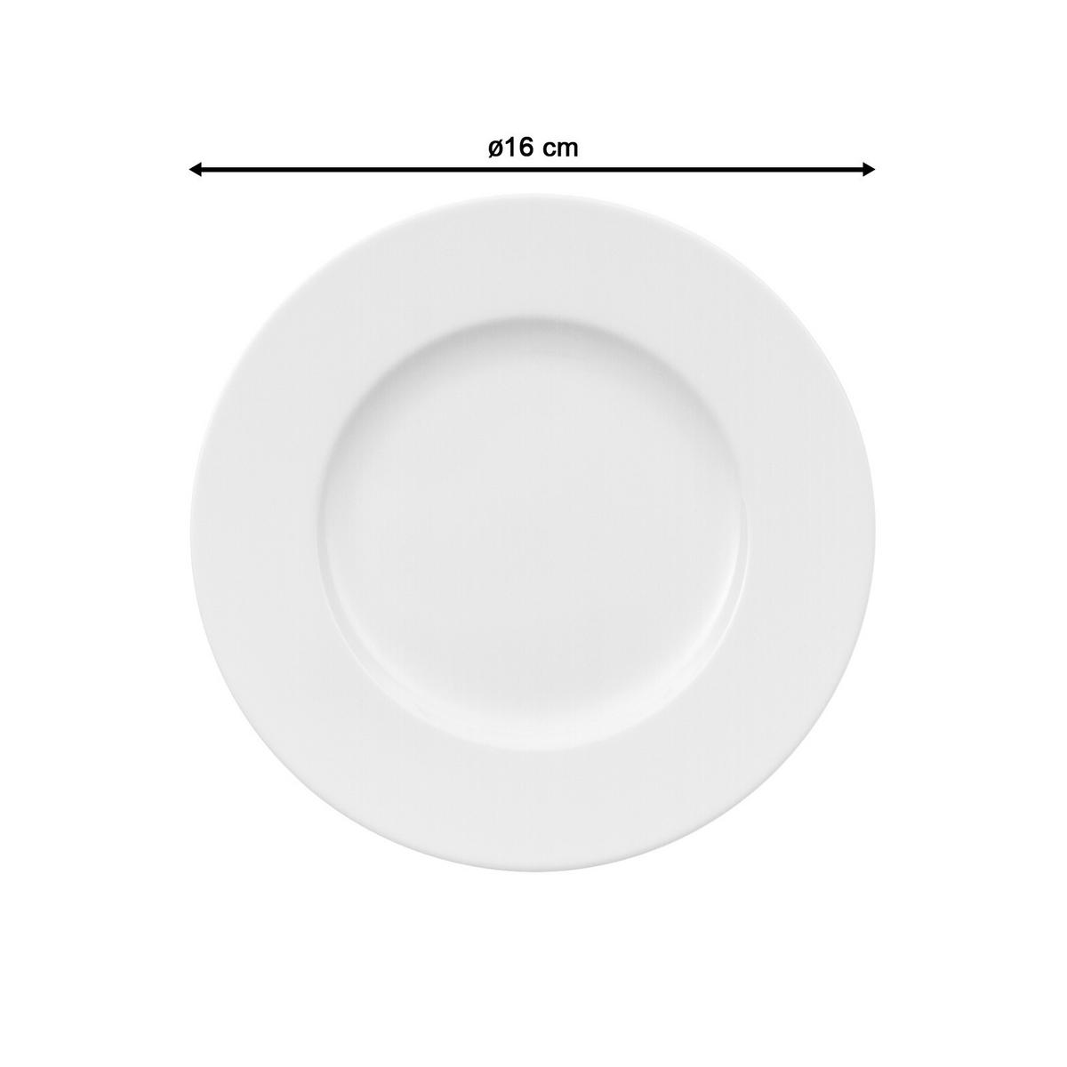 BROTTELLER Royal weiß ø 16.0 cm 6er Set - Weiß, Keramik (16cm) - Villeroy & Boch