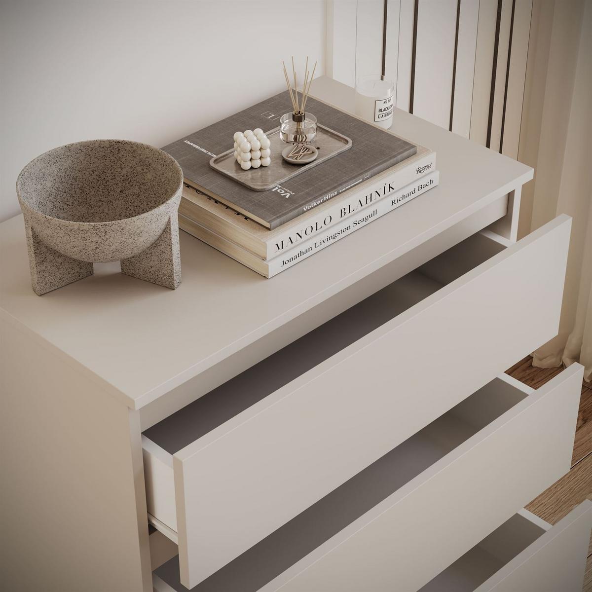 HIGHBOARD HANA M3 Kaschmir - Kaschmir, Holzwerkstoff (70/75/40cm) - Lookway
