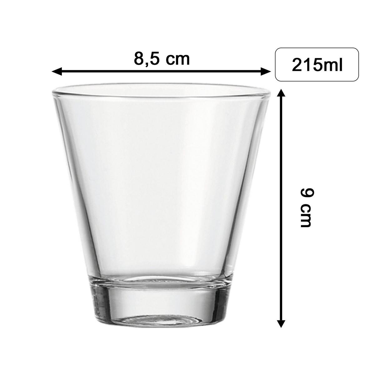 KINDERBECHER Bagger transparent 215 ml - Transparent, Glas (0.215L) - LUXENTU