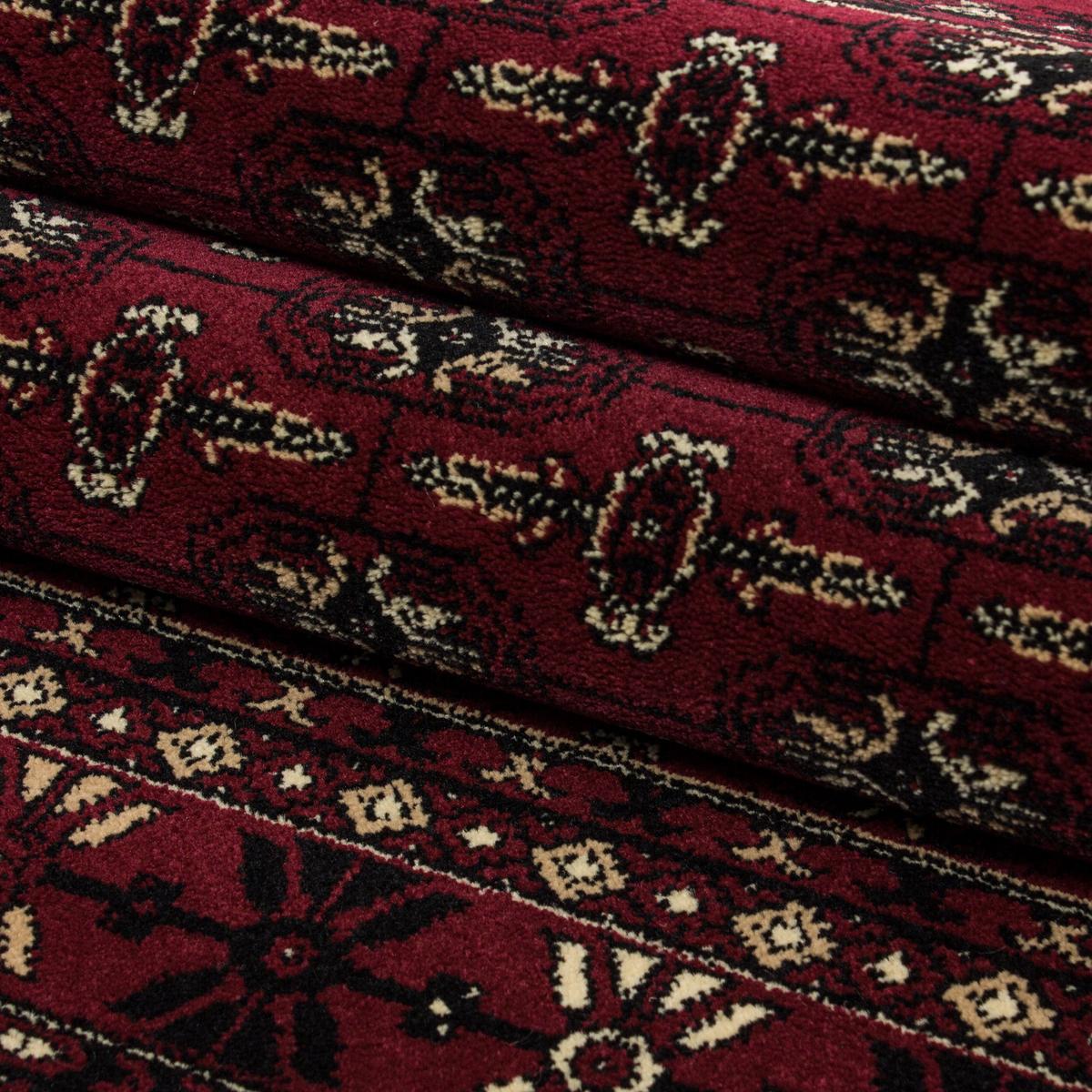 TEPPICH Kurzflor TANNHEIM in Rot, orientalisch, aus Polypropylen, Florhöhe 12 mm, 300 x 400 cm - Rot, Textil (400/300cm) - KADIMA DESIGN