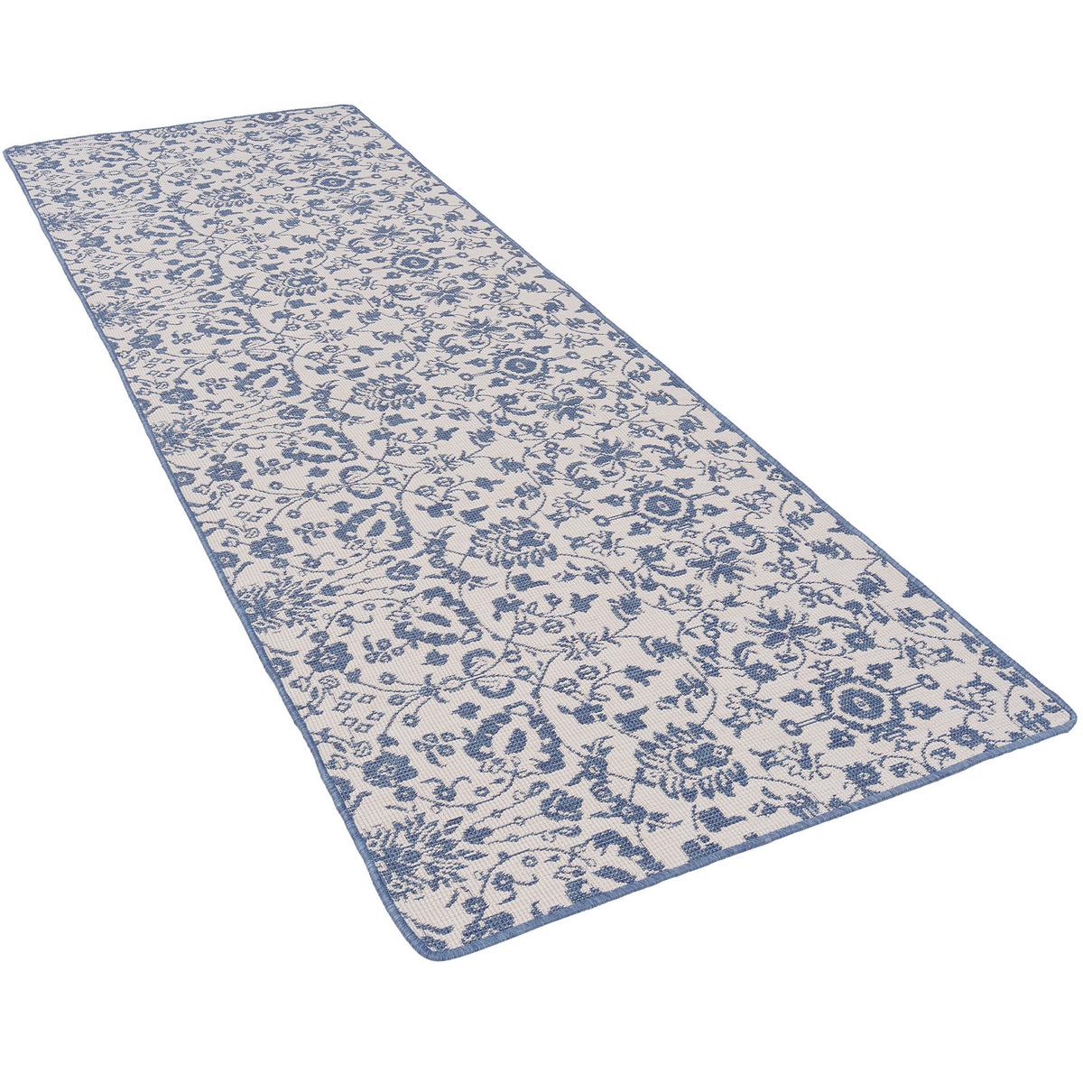 IN- UND OUTDOOR TEPPICH LÄUFER BEIDSEITIG NEWPORT - Creme, Textil (100/400cm) - Snapstyle