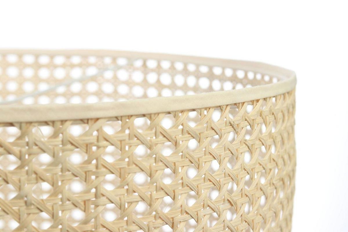 HÄNGELEUCHTE Beige 50/43 cm - Beige, Kunststoff (50/1/43cm) - ONZENO