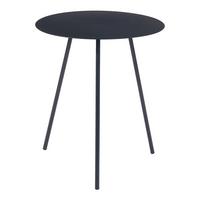 BEISTELLTISCH Sula - Schwarz, Metall (40/40/45cm) - [en.casa]